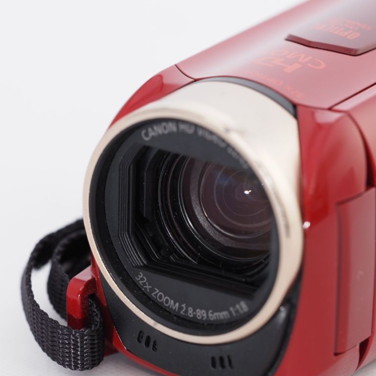 Canon キヤノン デジタルビデオカメラ iVIS HF R52 レッド Wi-Fi対応