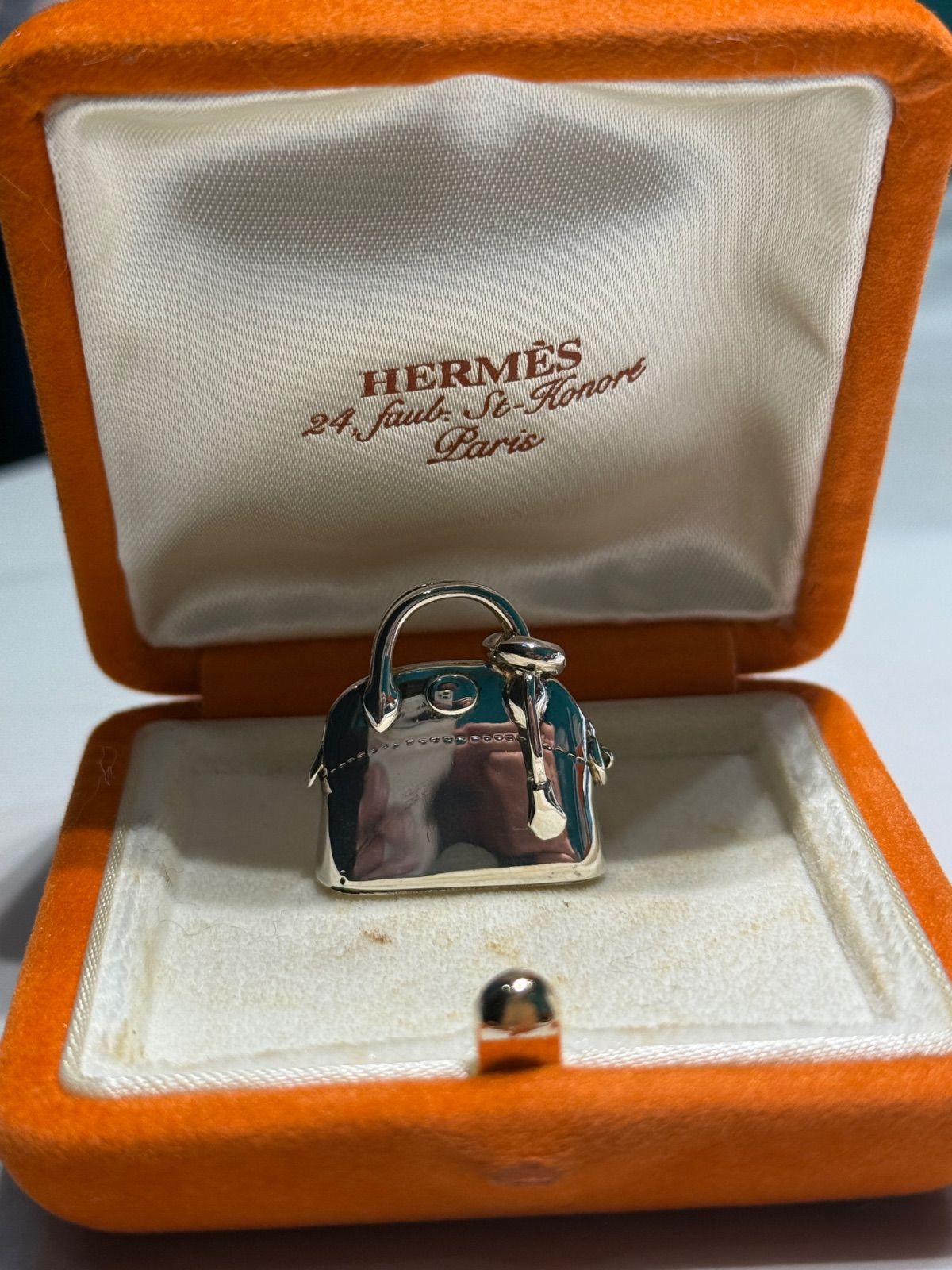 HERMES ボリード ピルケース ペンダント 925