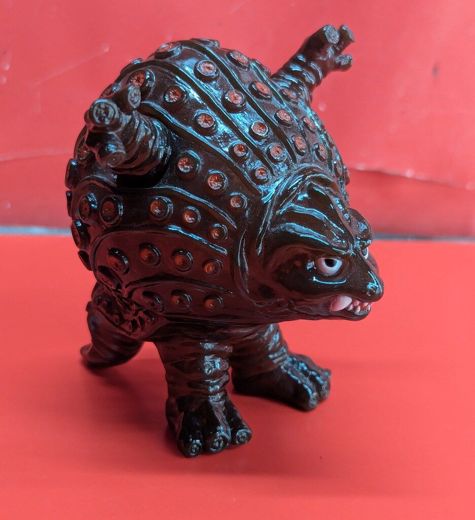 MAXTOY ミニソフビ怪獣倉庫シリーズ タッコング クリアブラウン成型