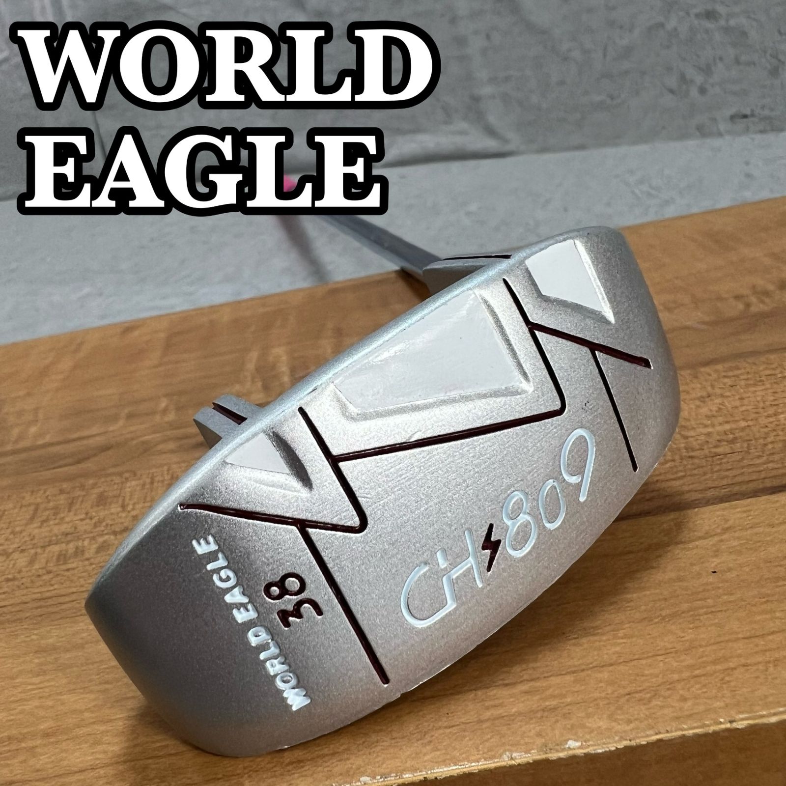 WORLD EAGLE - レフティー　WORLD　EAGLE ワールドイーグル　CH809　レディースゴルフチッパー　スチール　38°　左利き用　WEDGE　ウェッジ　CHIPPER レフティー WORLD EAGLE ワールドイーグル CH809 レディース