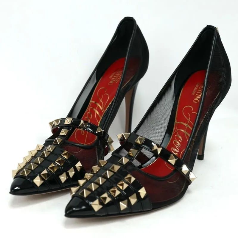 VALENTINO GARAVANI ヴァレンティノ Rockstud Alcove pumps ロック 