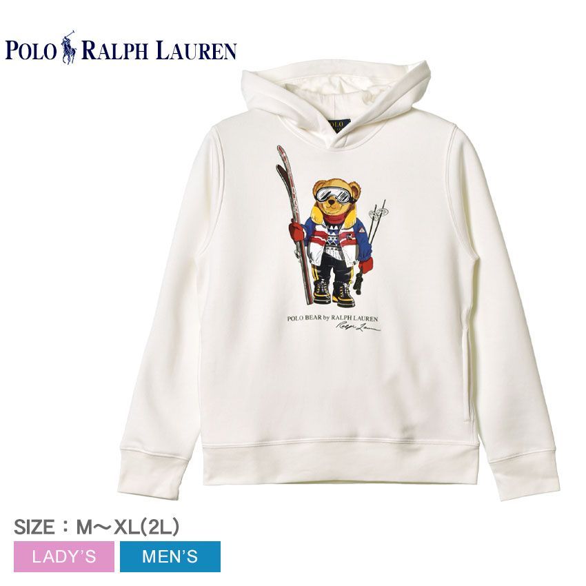 ポロ ラルフローレン パーカー 323883624 レディース メンズ スキーベアグラフィックフーディー POLO RALPH LAUREN カラー:ネービス 品番：21235315