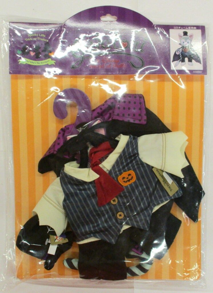 東京ディズニーシー コスチュームセット Duffy s HALLOWEEN ジェラトーニ コウモリ |Spooky Little Trick or Treaters 2016