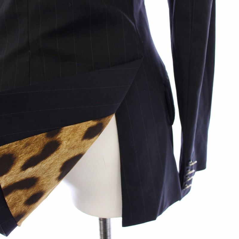 38M ファッション DOLCE&GABBANA ドルガバ 豹柄ジャケット38