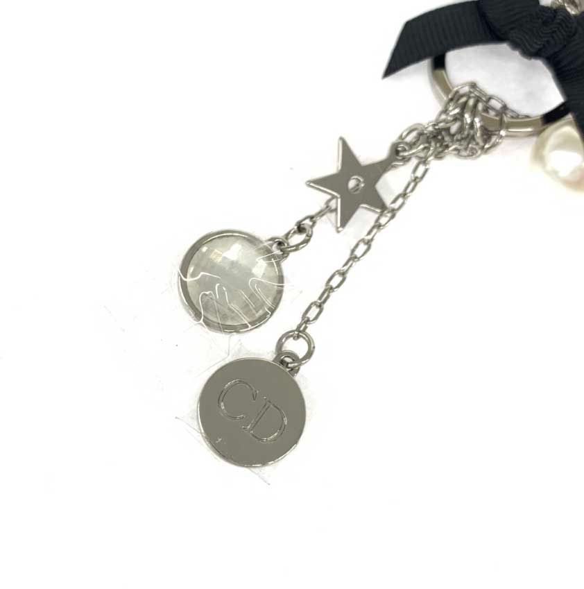 美品 Christian Dior クリスチャンディオール キーリング シルバー