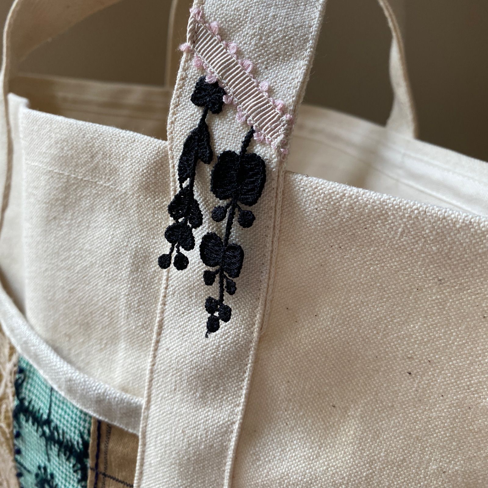 ハンドメイド【ミナペルホネン（symphony）】トートバッグ ハンドメイド【ミナペルホネン（symphony）】トートバッグ バッグ