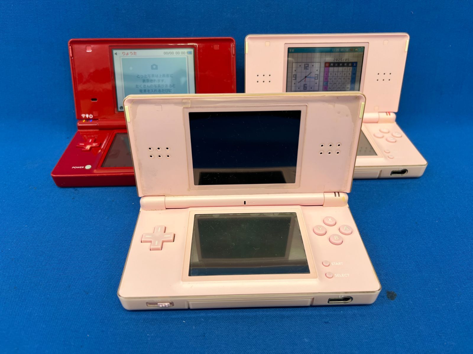 ジャンク 任天堂 Nintendo DS i Lite 本体 3台セット USG-001 TWL-001 ニンテンドー A9|0509-2