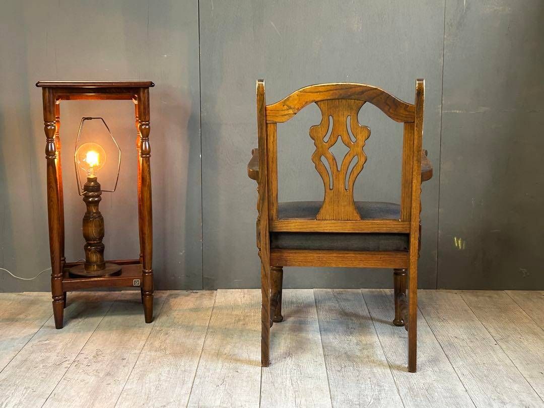 リメイク品 Brugge 三越ブルージュ アームチェア 肘付き椅子 ny