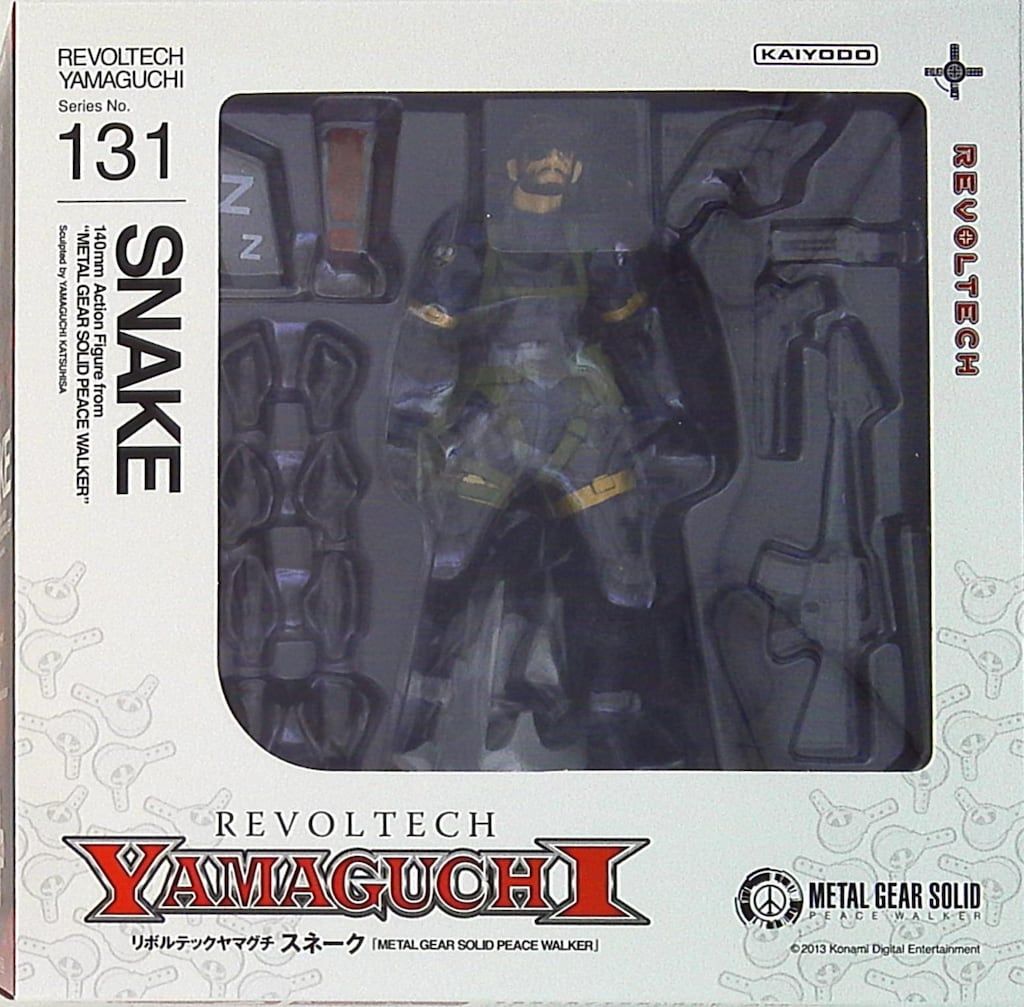 海洋堂 リボルテックヤマグチ スネーク(ネイキッド) リボルテック メタルギアソリッド・ピースウォーカー 131