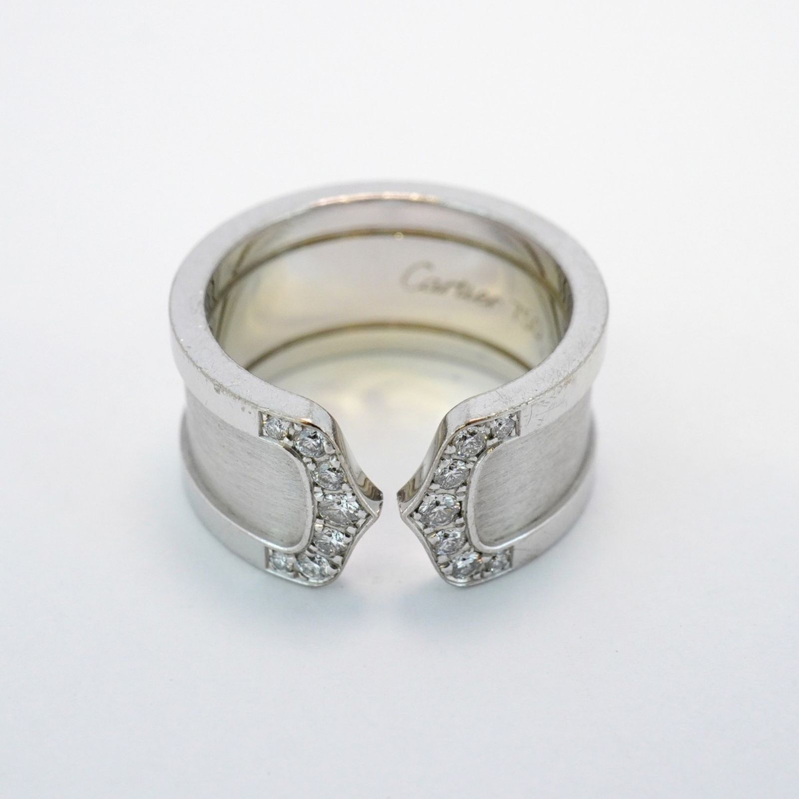 カルティエ(Cartier) カルティエ リング C2 18KWG ホワイトゴールド  