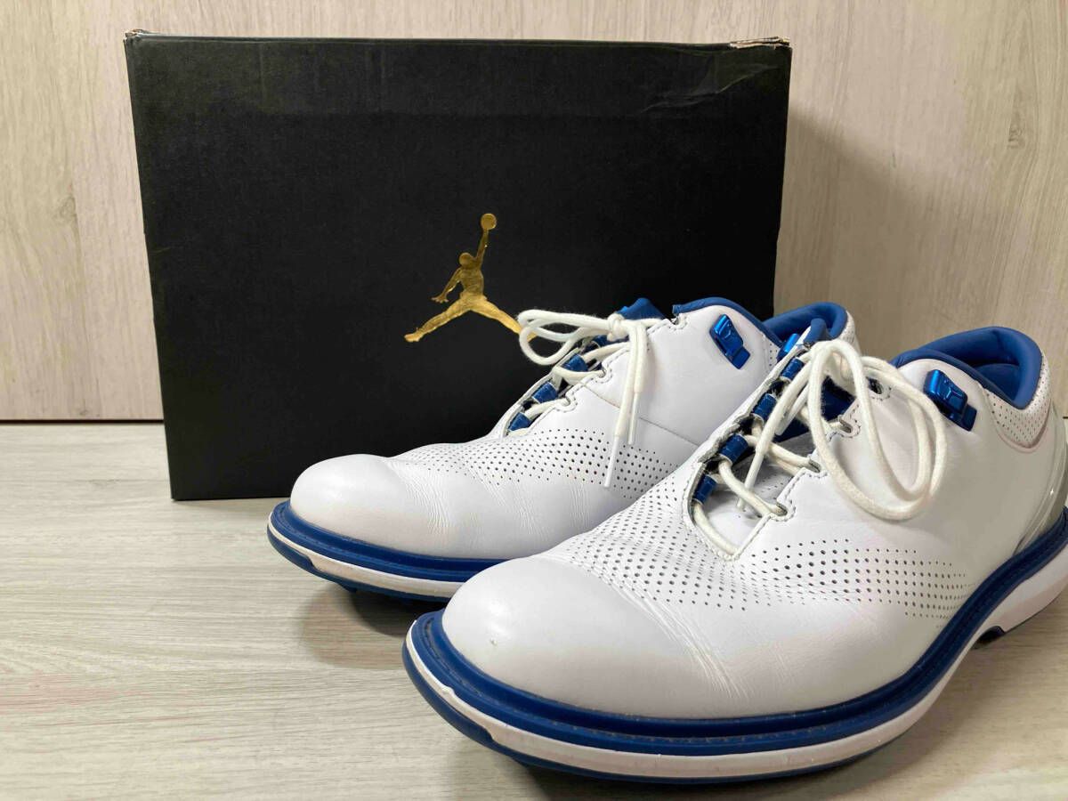 NIKE ナイキ JORDAN ADG 4 ジョーダン ADG ホワイト×フレンチブルー 26.5cm DM0103-100 シューレース式 ゴルフシューズ