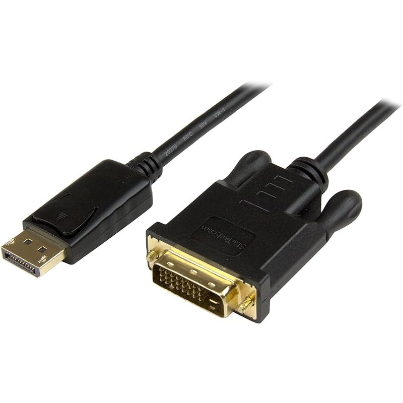 StarTech.com DsiplayPort - DVI変換ケーブルアダプタ 91cm 1920x1200 ディスプレイポート(オス) - DVI-D(オス) DP2DVI2MM3 0