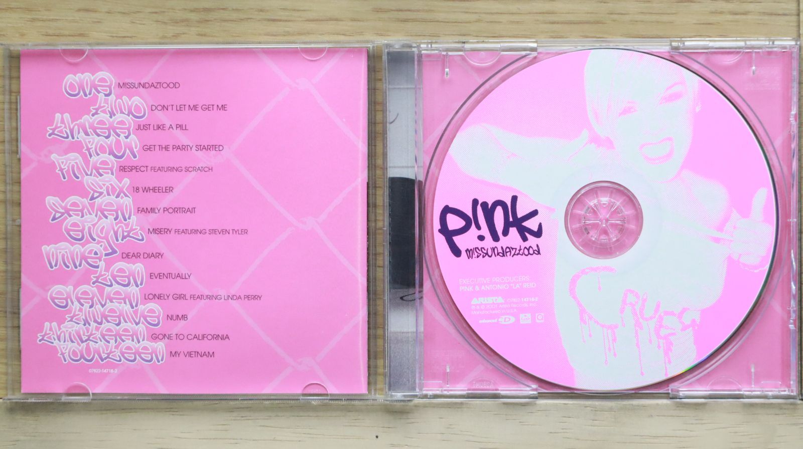 中古CD☆ピンク/P!NK□ Missundaztood 【07822147182