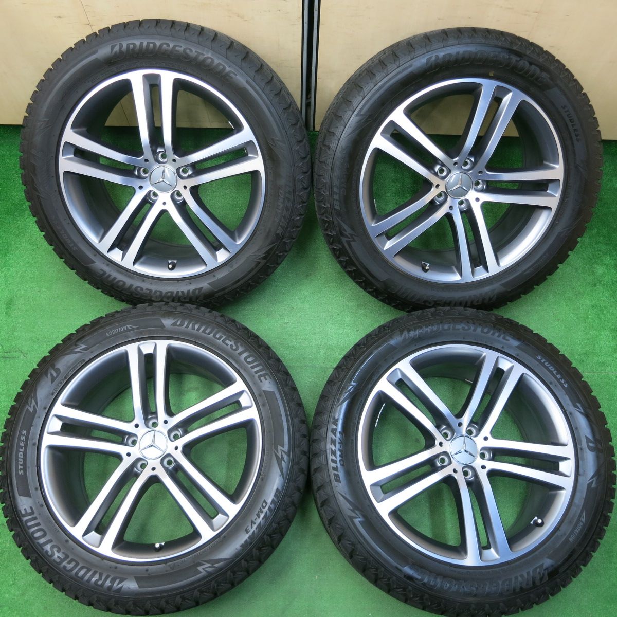 送料無料*超バリ溝！22年！キレイ！9.5分以上☆ベンツ GLEクラス W167 純正 275/50R20 スタッドレス ブリヂストン ブリザック  DM-V3 20インチ PCD112/5H☆3122705イス - メルカリ