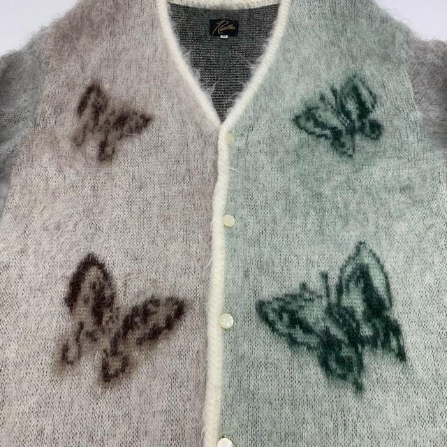 最終値下げ NEEDLES 22AW STUDIOUS別注 Mohair Cardigan M ニードルス ニードルズ モヘア カーディガン  ステュディオス パピヨン ホワイト 白 【X0110-001】□ - メルカリ