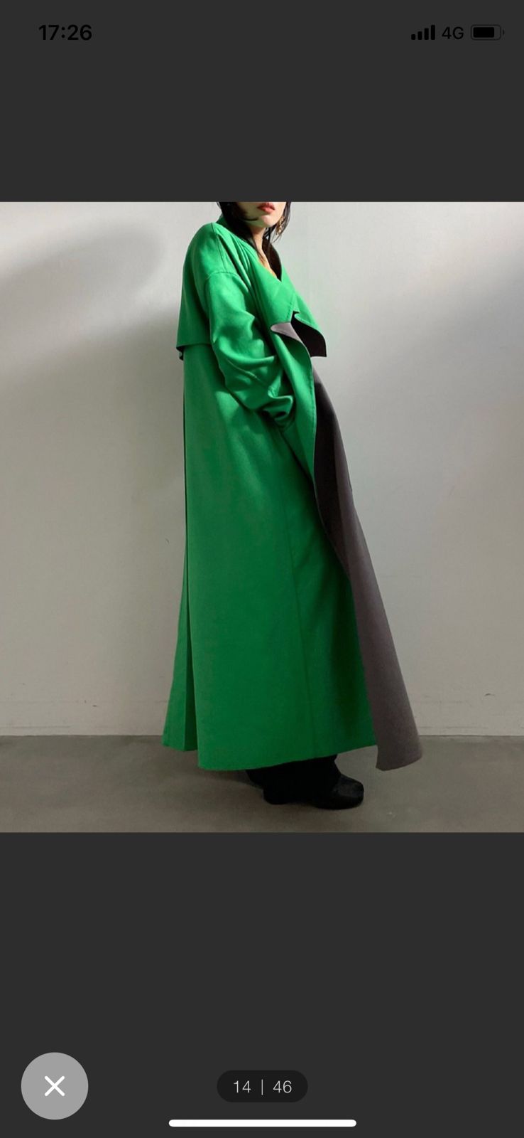 完売品 美品✨ アメリ REVERSIBLE STAND COLLAR COAT REVERSIBLE STAND COLLAR COAT（その他アウター）｜Ameri