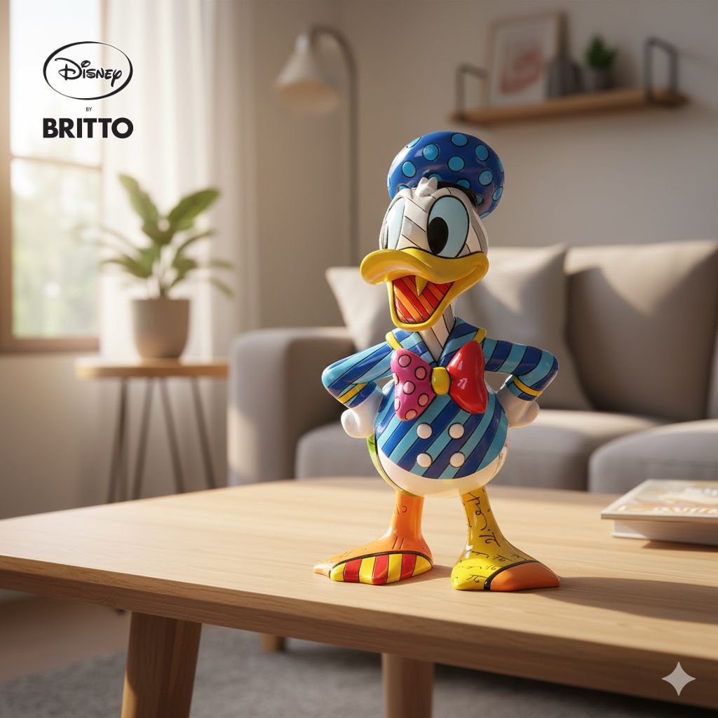 ドナルドダック ポップ Romero Britto 17.8cm | ロメロ