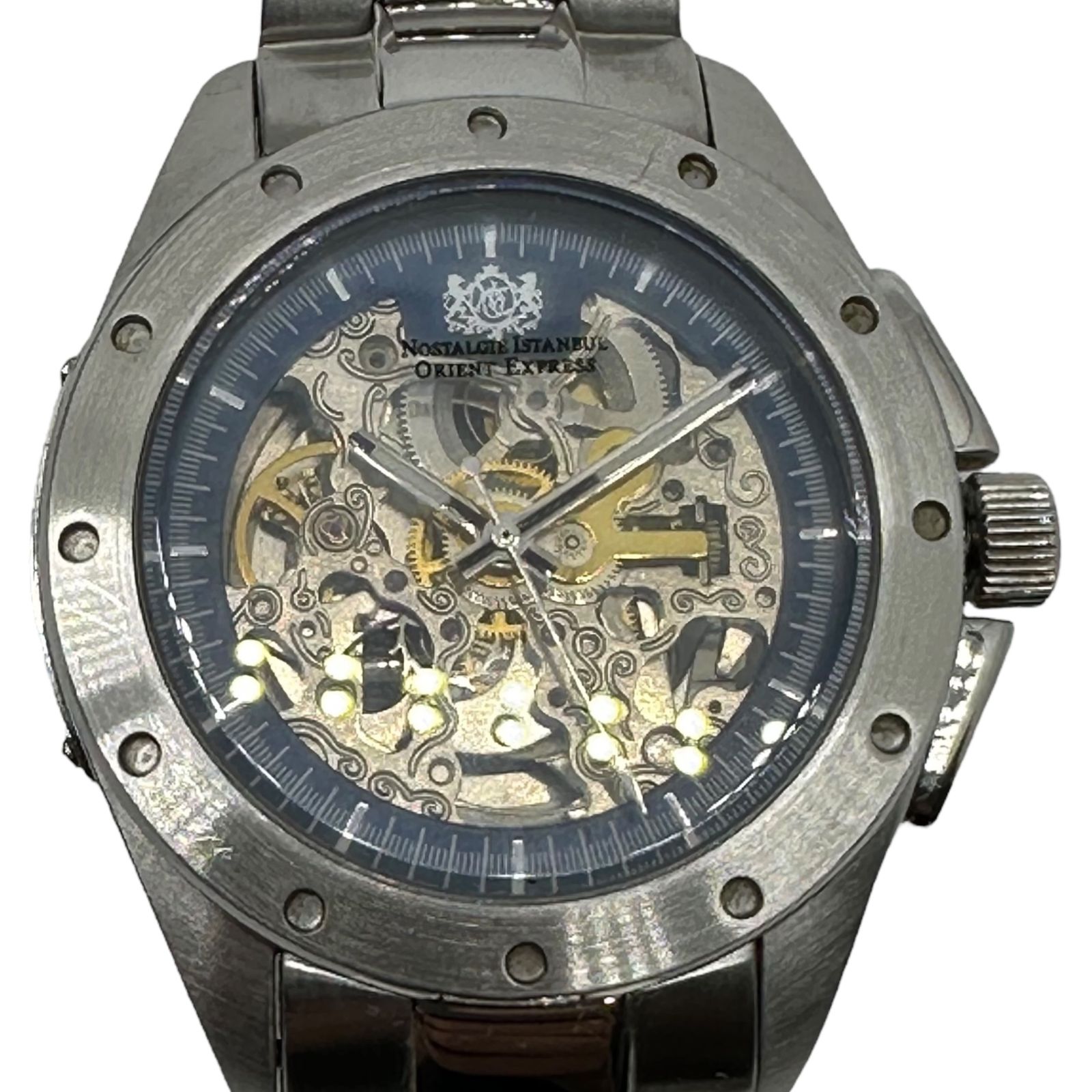 ORIENT EXPRESS(オリエントエクスプレス) Skeleton automatic watch 