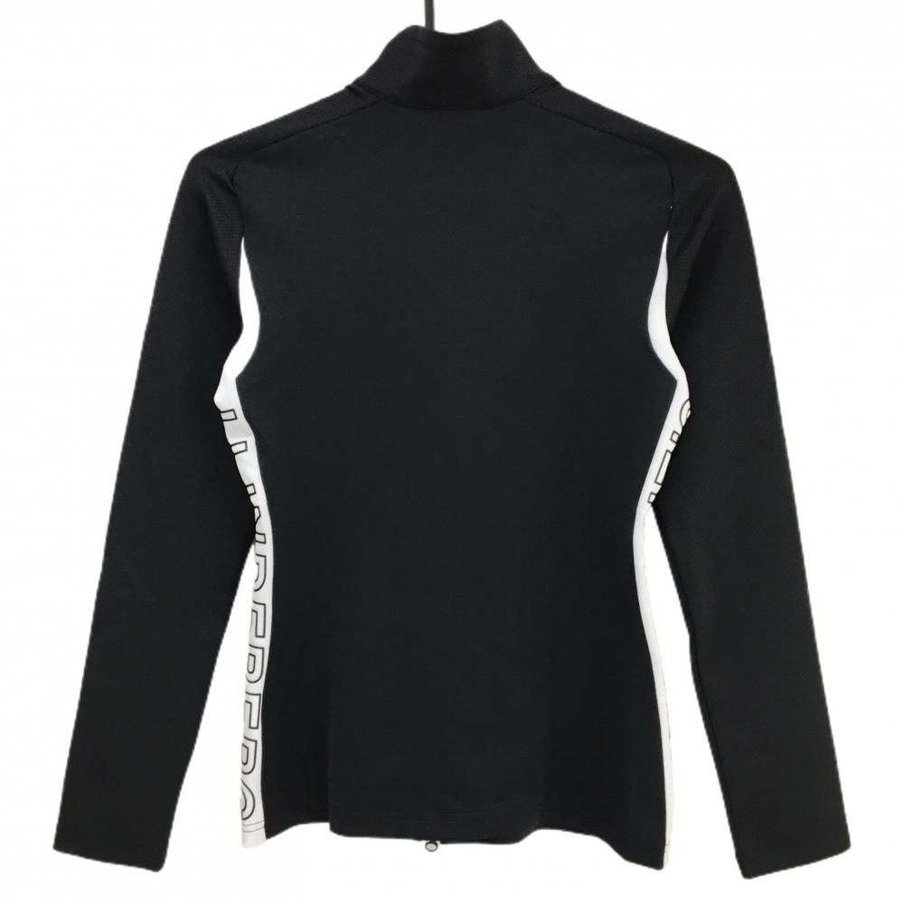 新品】ジェイリンドバーグ ジャケット 黒×白 サイドロゴ ストレッチ