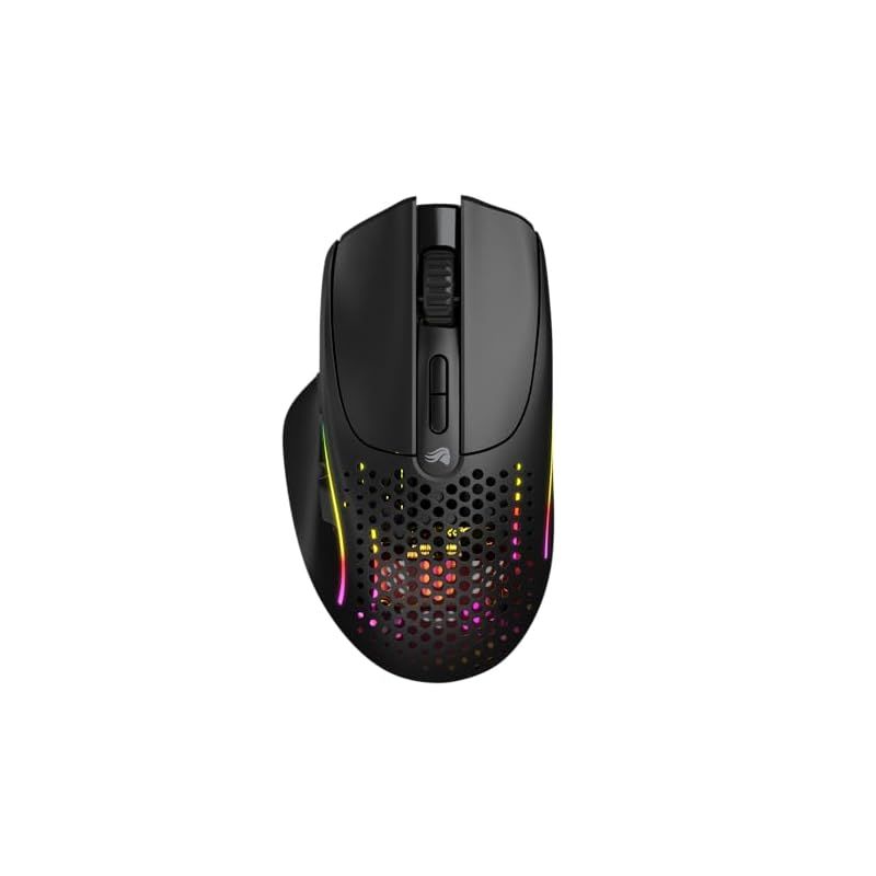 Glorious MODEL I 2 Wireless 超軽量75g 大容量バッテリー搭載 RGB 2.4Gワイヤレス Bluetooth接続対応 エルゴノミック ゲーミングマウス マットブラック GLO-MS-IWV2-MB MS669