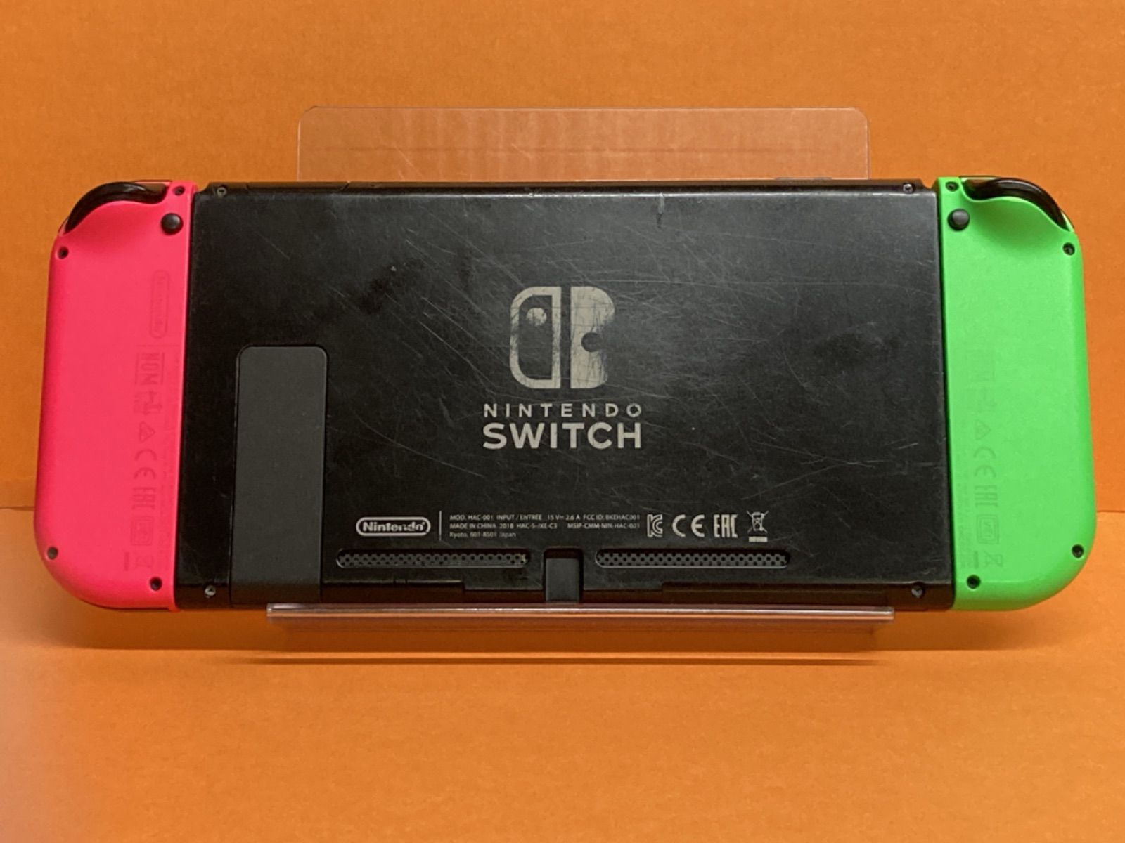 箱無し】Nintendo Switch ジャンク品 ネオンブルー ネオンレッド