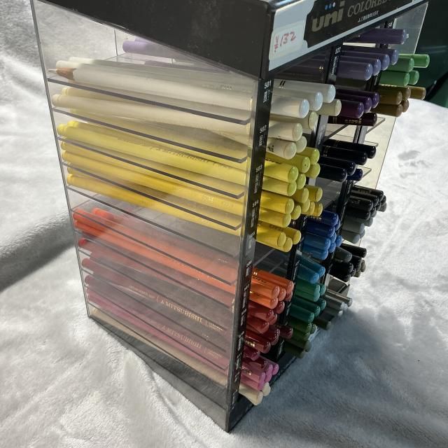 uni 100色 色鉛筆 セット 専用ケース付 uni ユニカラー 色鉛筆 100色