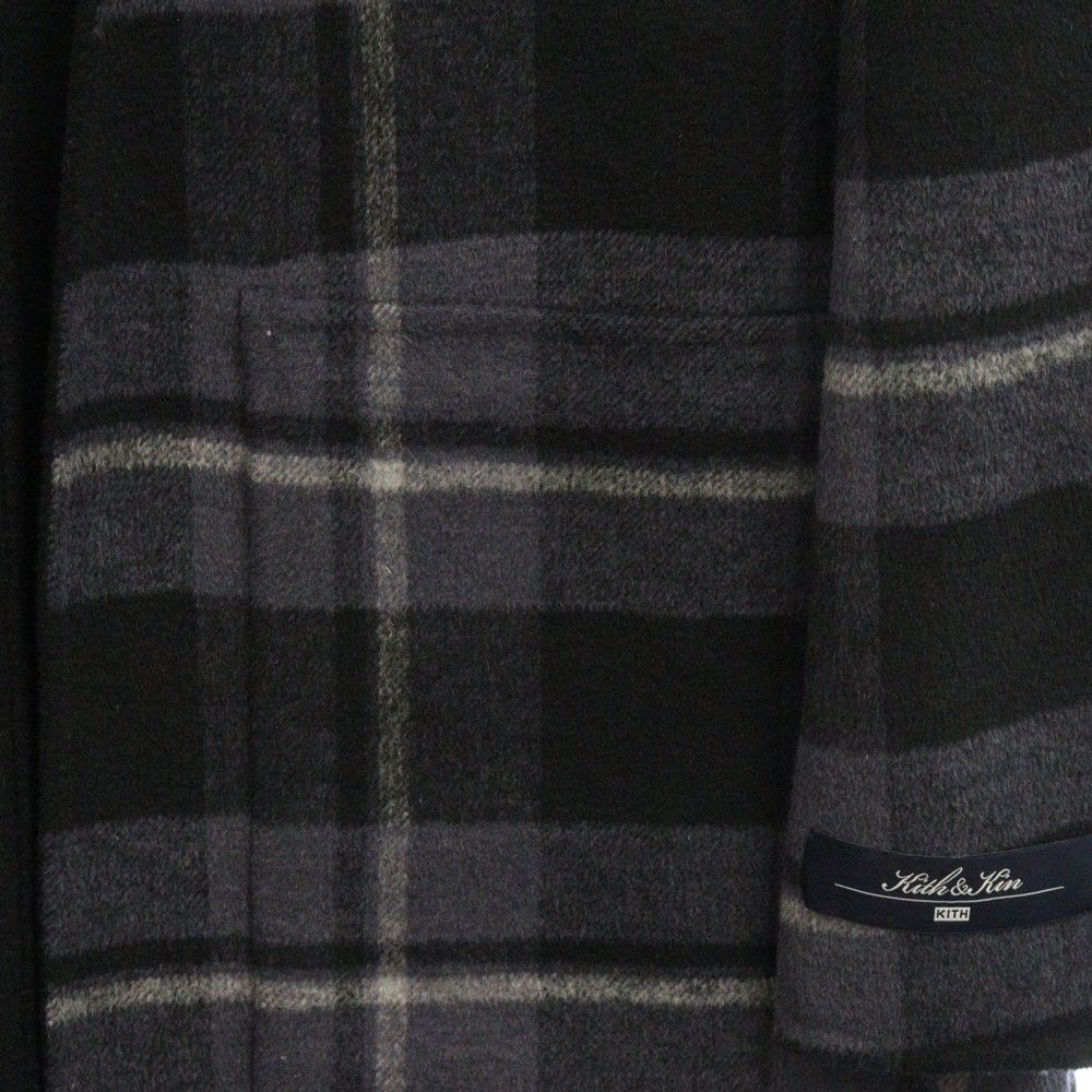 KITH キス ショールカラー ベッカーコート グレー M Kith Shawl Collar Becker Coat Battleship - メルカリ