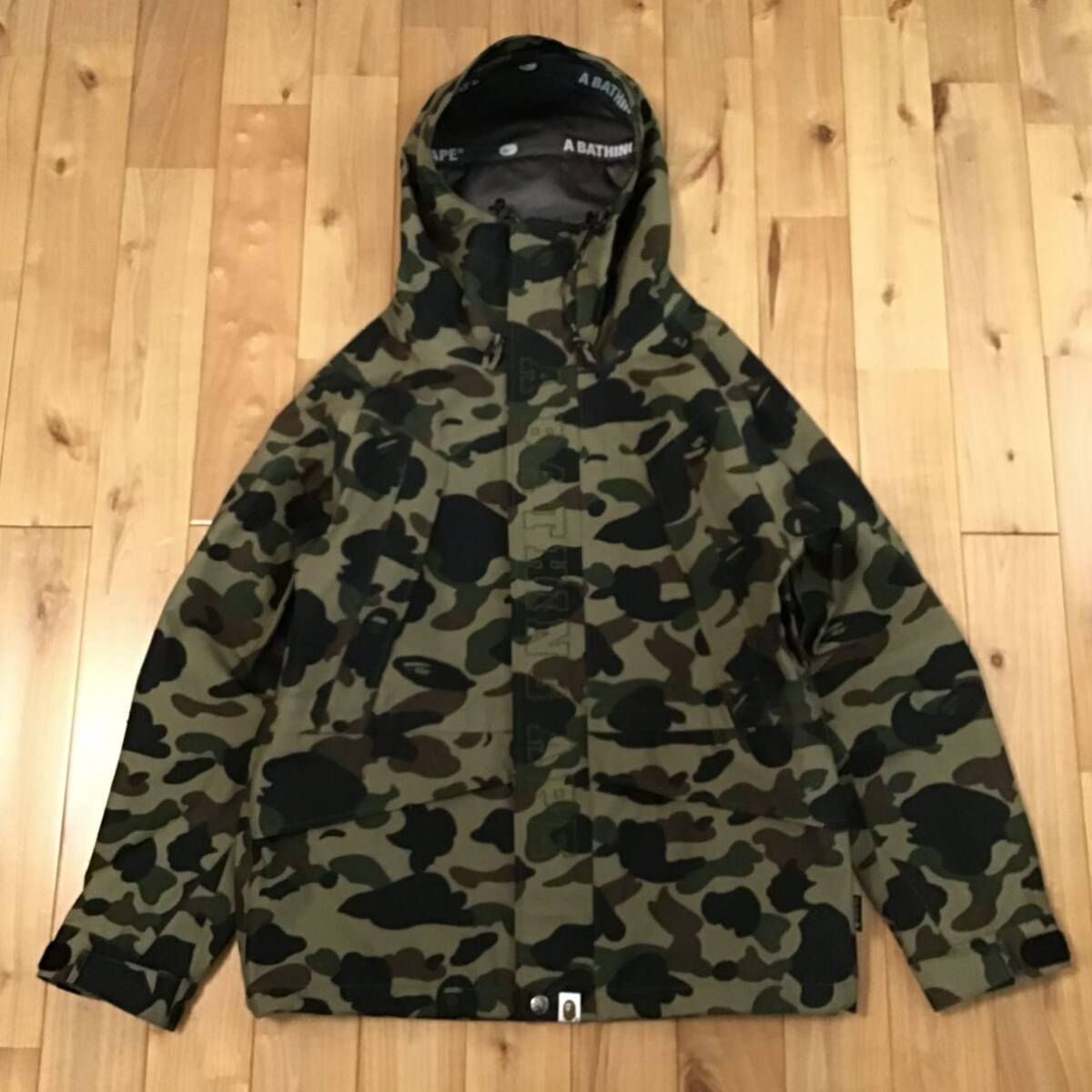 GORE TEX スノボジャケット Mサイズ a bathing ape BAPE hoodie