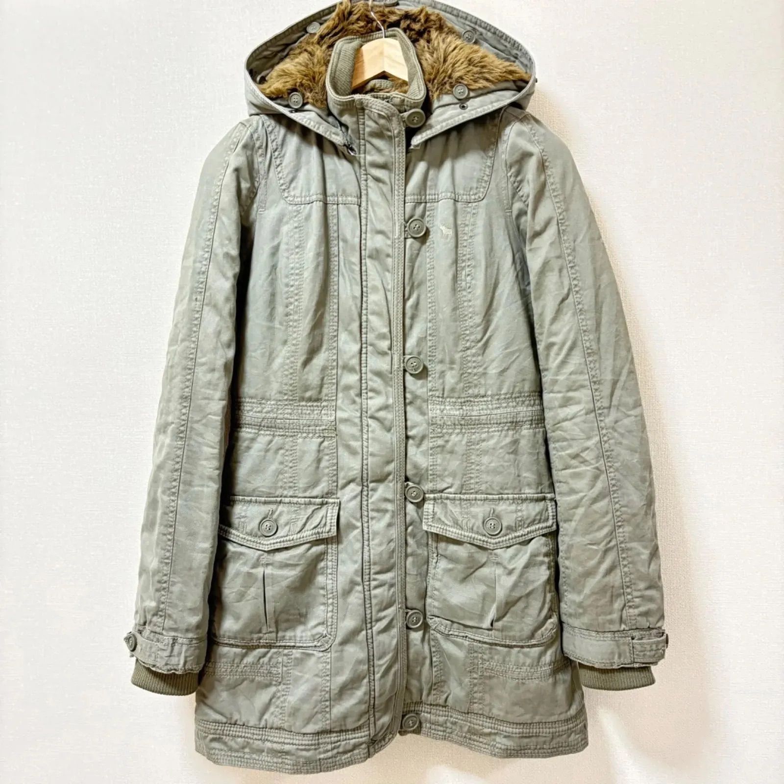 アバクロンビー&フィッチ ジャケット ミリタリージャケット アーミー モッズ 楽天市場】アバクロ ミリタリージャケット Abercrombie＆Fitch
