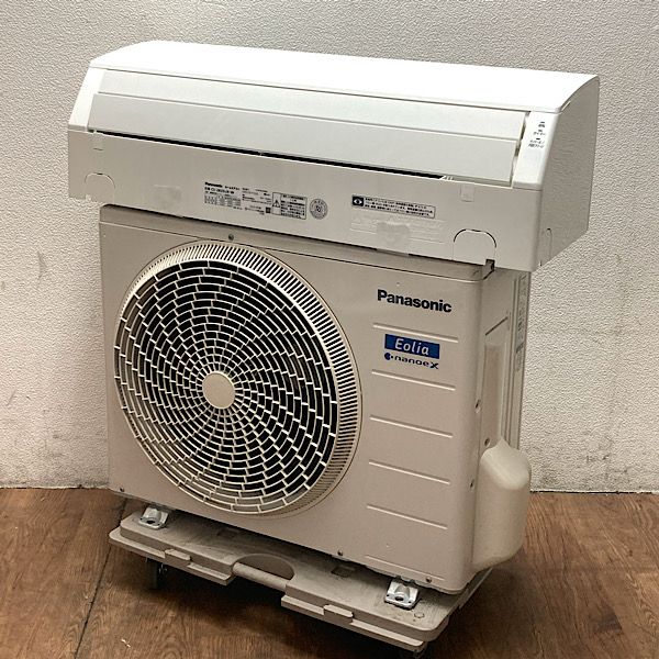 SI202 Panasonicエオリア2.8kW2022年CS-282DJR-W 2022年製 動作良好】 Panasonic ルームエアコン CS-282DJR-W 2022年製