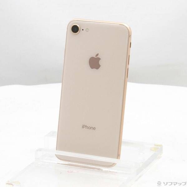 中古品〕 iPhone8 64GB ゴールド MQ7A2J／A SIMフリー【269