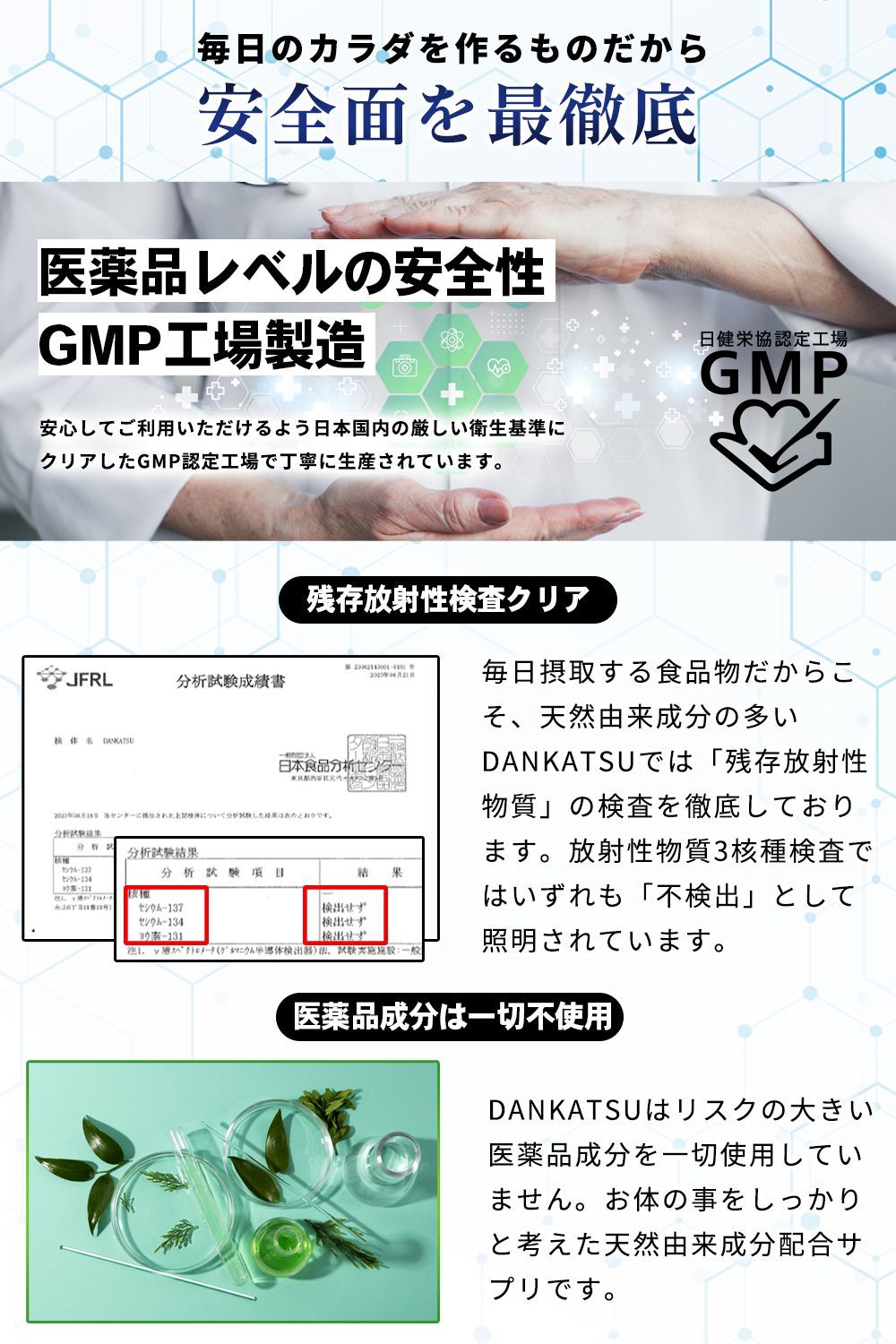 特許成分3種類配合サプリ 滋養