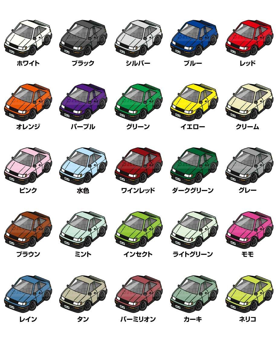 アート・写真 車種別ボディカラーが選べるフレーム付きA5イラスト