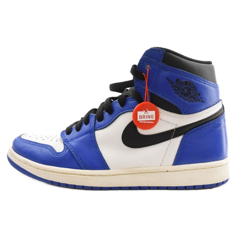 NIKE (ナイキ) AIR JORDAN 1 RETRO HIGH OG GAME ROYAL エアジョーダン1 ゲームロイヤル ハイカットスニーカー ブルー/ホワイト US8.5/26.5cm 555088-403