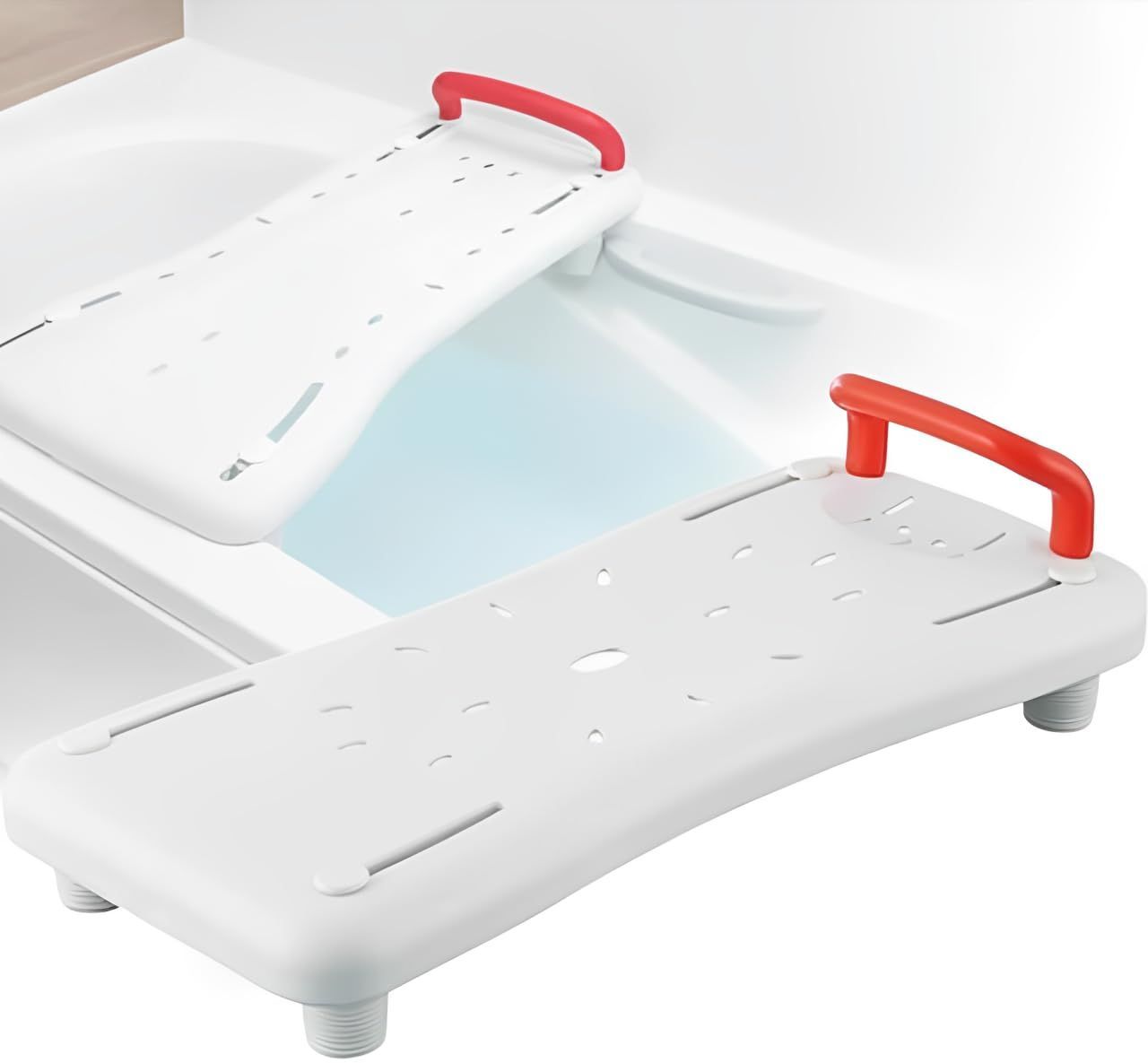 31㎝～55㎝ 入浴 幅 浴槽 足湯 介護用 耐荷重130kg 浴槽ボード 移乗台 腰掛 椅子 いす 風呂 イス 入浴 バスボード 手すり リハビリ 転倒防止 iimono117 転倒対策 1個