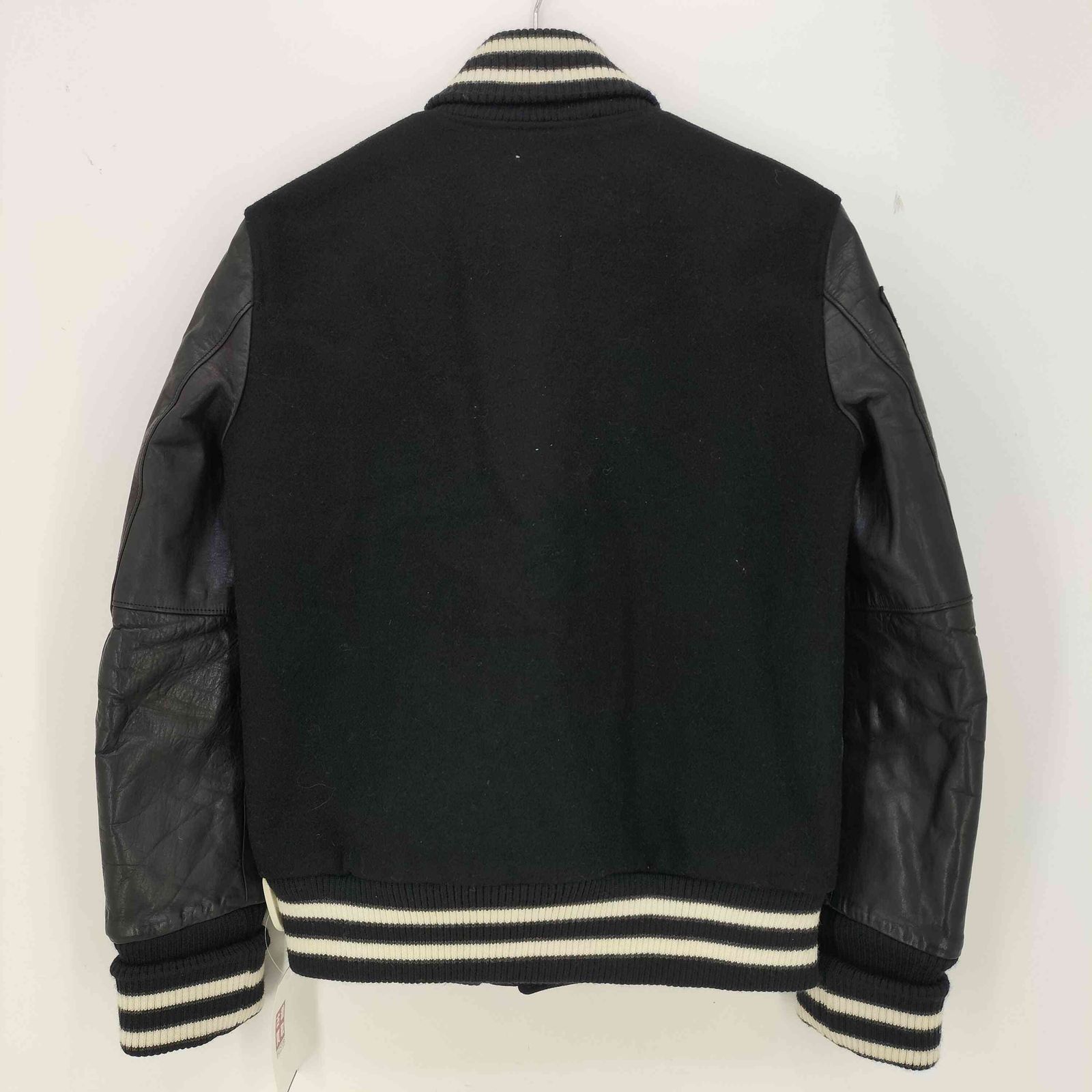 スタジャン 新品 crazy 新品！定価4.3万 EXAMPLE ベロアスタジャン L