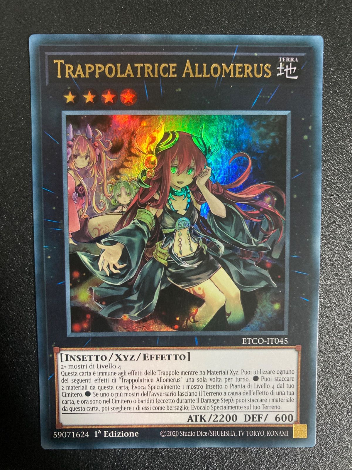 英語版 ETCO-EN045 Traptrix Allomerus アロメルスの蟲惑魔 (ウルトラ