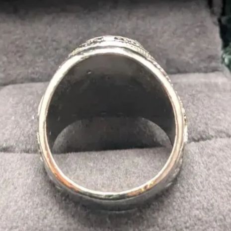 アメリカ空軍 ホワイトゴールドメッキ GP アーミー ミリタリーリング