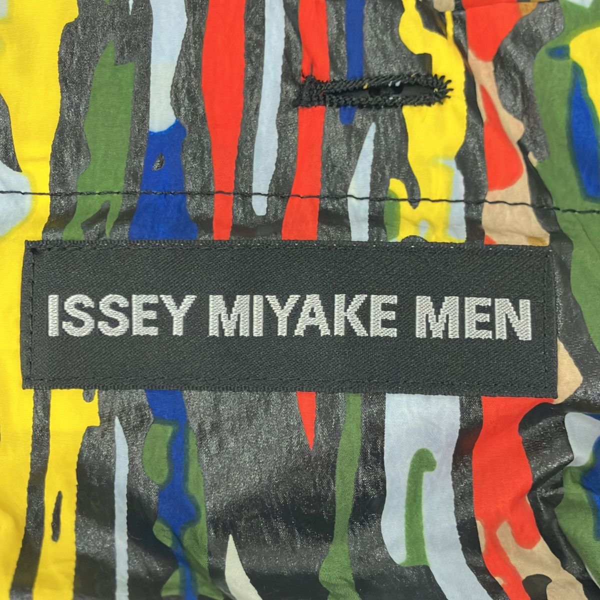 ISSEY MIYAKE MEN イッセイミヤケ メン 17AW マルチストライプナイロン 