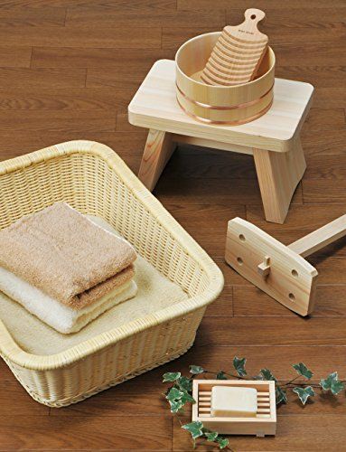 インテリア/住まい/日用品 その他 天然木風呂椅子 大 856350 9n2op2j