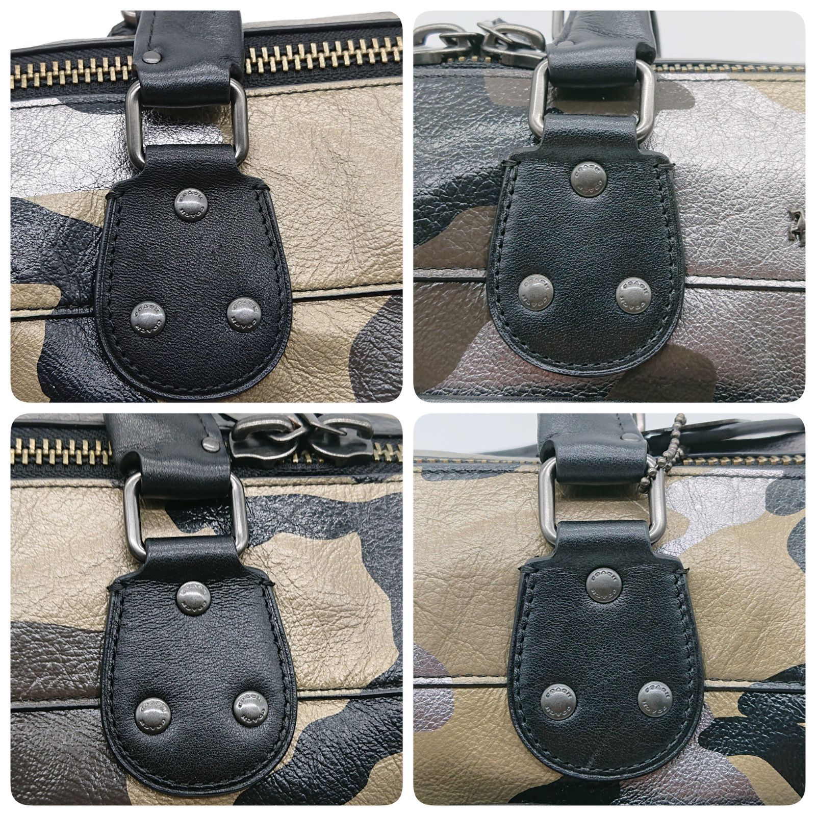 COACH コーチ 2way ショルダーバッグ ボストンバッグ 33747