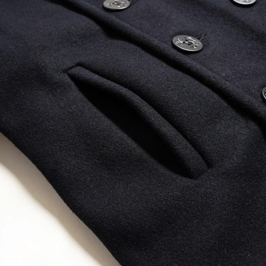 SCHOTT 740 ウール ダブルピーコート アメリカ製　ネイビー　サイズ40 SCHOTT 740 ウール ダブルピーコート アメリカ製 ネイビー サイズ40 メンズ