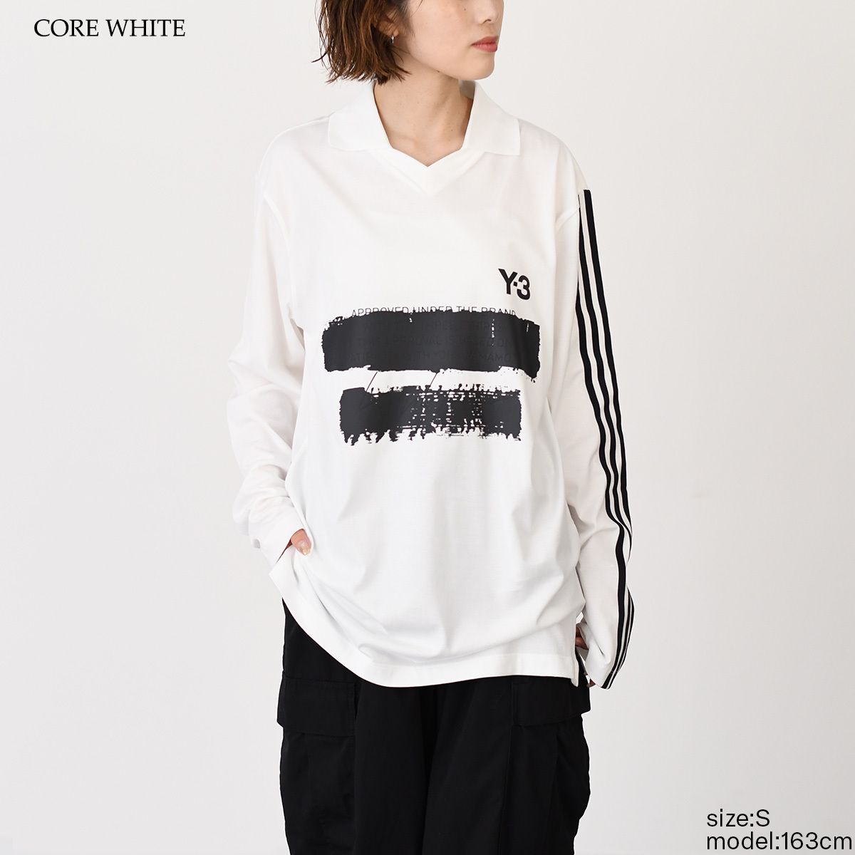 Y-3 ワイスリー トップス Tシャツ U GFX LOGO LS T JM3233 JN4876 ユニ