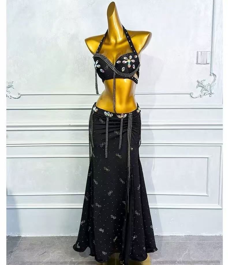 新品未使用 ベリーダンス オリエンタル衣装 トップス スカート