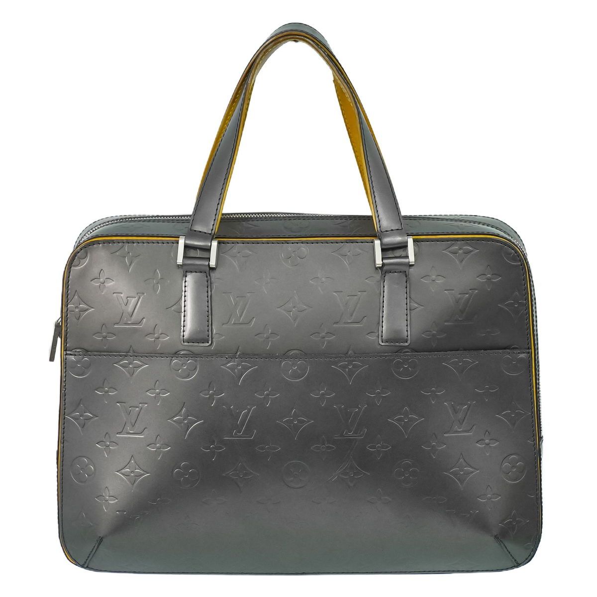 本物 ルイヴィトン LOUIS VUITTON LV マルデン モノグラムマットレザー ビジネスバッグ ハンドバッグ ノワール ブラック M55132 ビトン バッグ 中古 【フォロー割】
