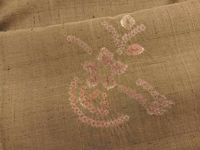 平和屋着物○生紬 絞り 花籠文 正絹 逸品 未使用 BAAT3193hv - メルカリ 