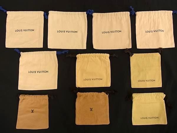 □新品同様～□ LOUIS VUITTON ルイヴィトン 保存袋 巾着 W 約20cm H