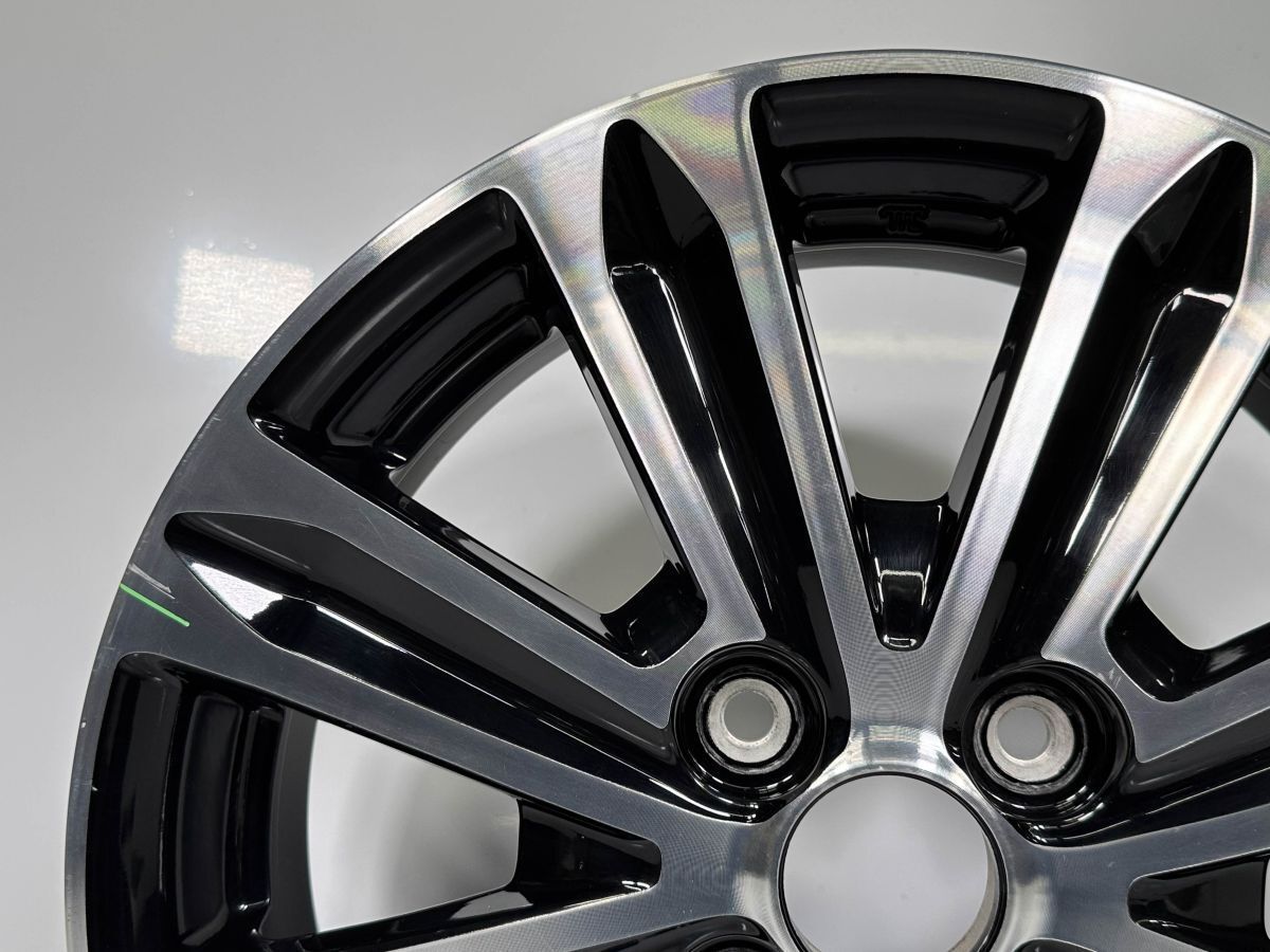 タントカスタム LA600S LA610S 純正 アルミホイール×1本 黒/ポリッシュ