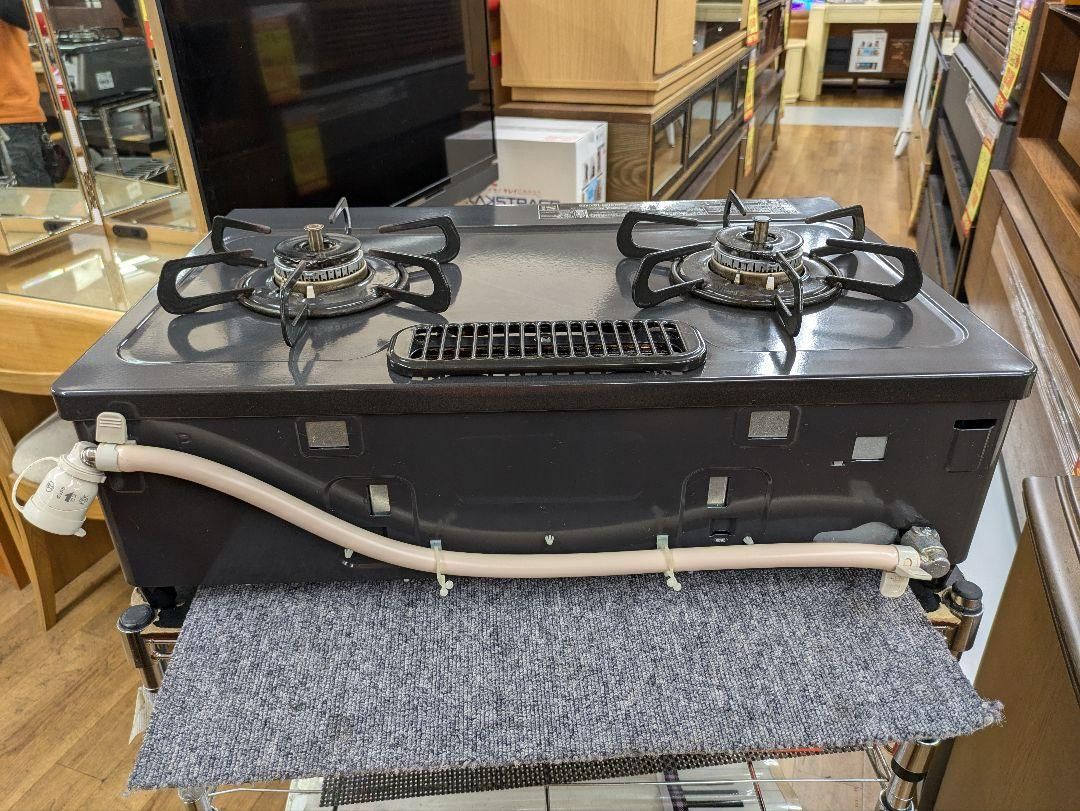 J079☆使用感有り☆パロマ☆都市ガスコンロ☆水無し片面焼きグリル