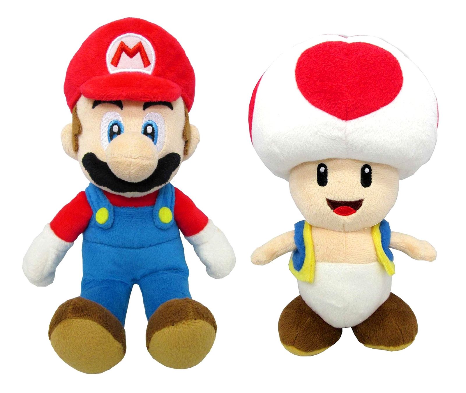 マリオ＆キノピオ(S) ぬいぐるみ ２種セット【座高約18cm】 スーパーマリオ ALL STAR COLLECTION 